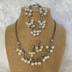 Brighton pearl inspired three piece set